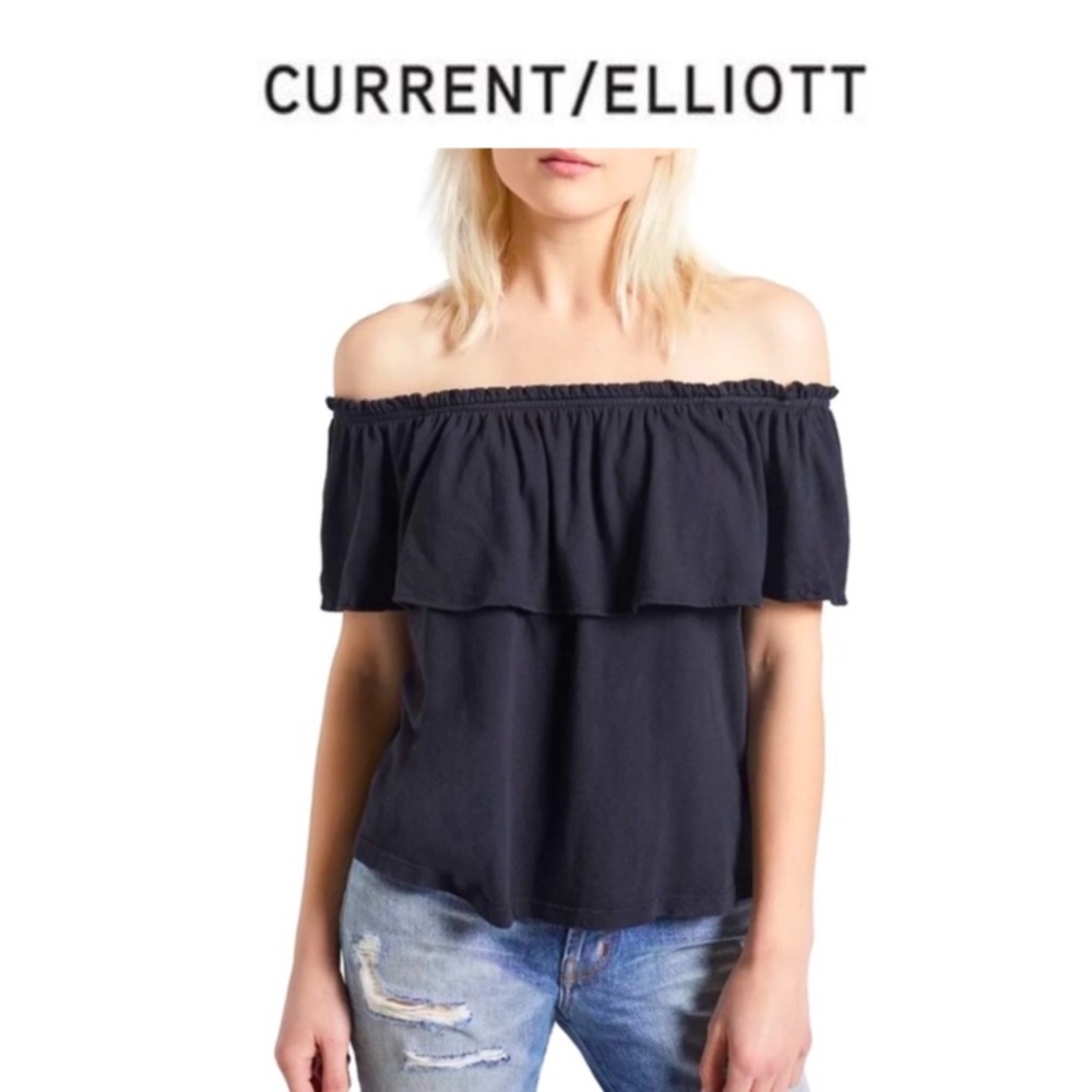 Current Elliott Ruffle Tee
